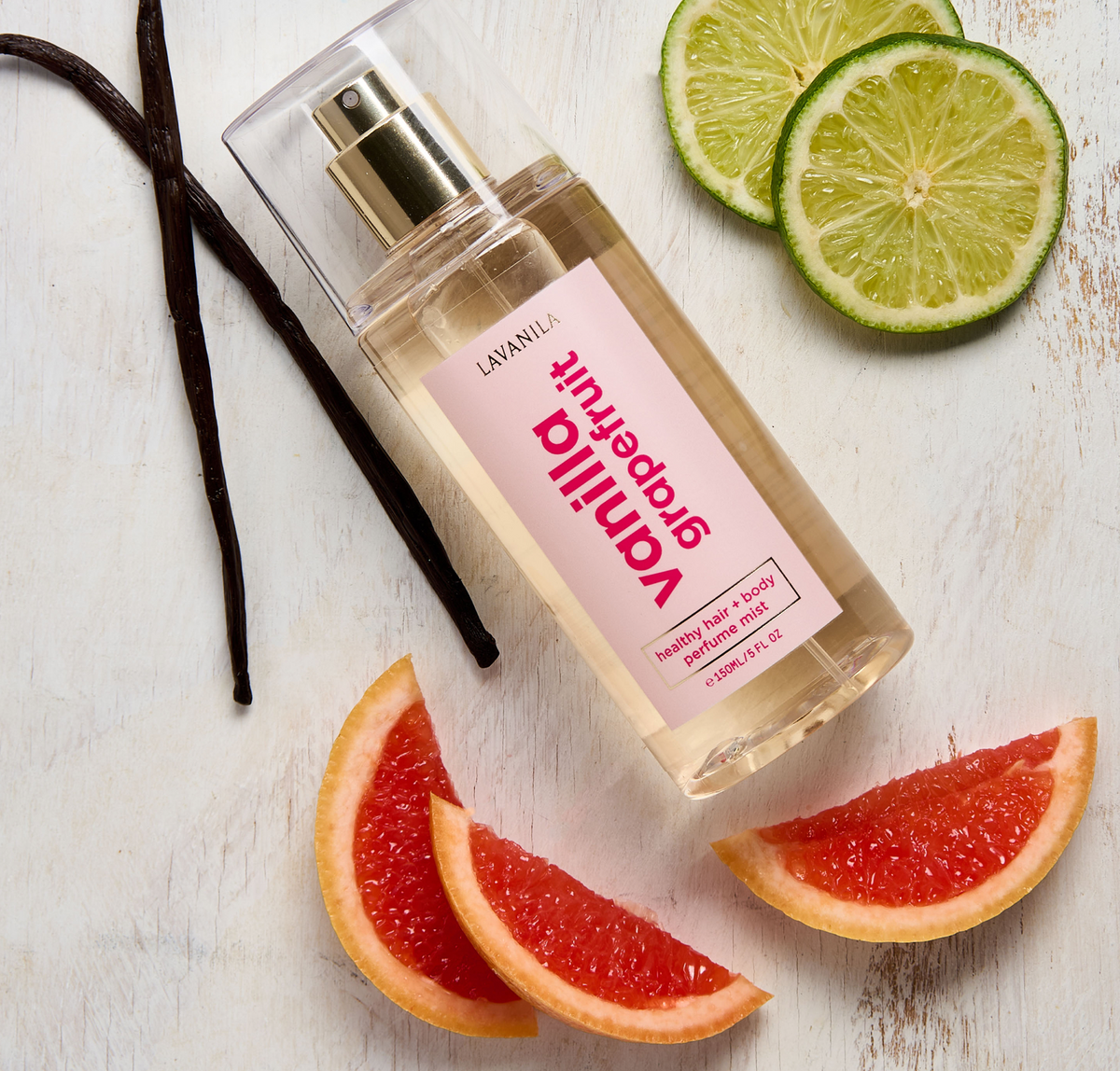 Vanilla Grapefruit Hair + Body Mist